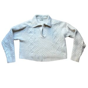 Aritzia Sunday Best Cropped Knit Sweater